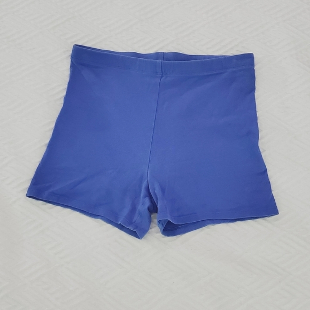Forever 21 Highwaisted Bootie Cotton Shorts in Periwinkle - Picture 2 of 3
